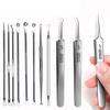 Tool Facial Care Deep Cleaner Beauty Salon Blackhead Tweezers Pimple Remover Cell Clip Acne Needle