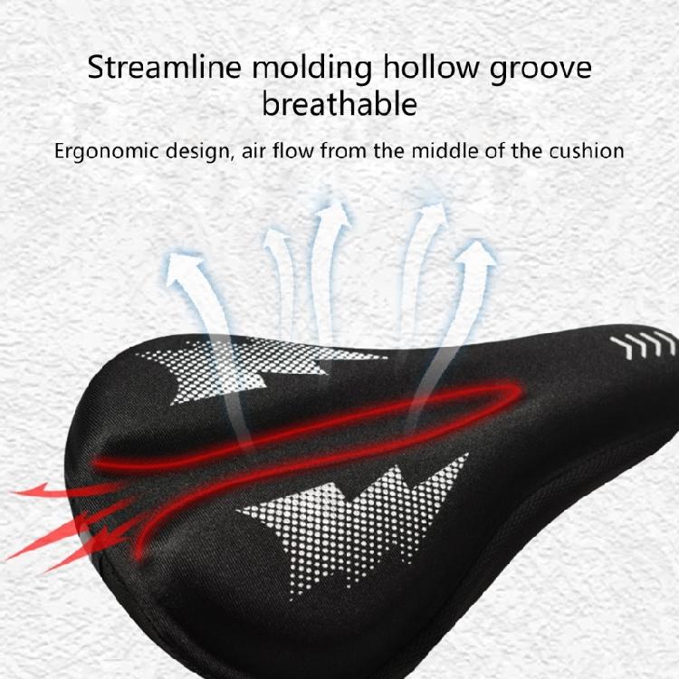 Gel Bicycles Seat Cushion for Comfortable Breathable Lightweight Non-Slip Covers