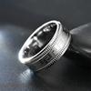 1 шт. Мода, Модное кольцо, Отдельный предмет, Кольцо из титановой стали, Для повседневной носки