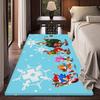 Amine H-Hedgehog Bathroom Mat Anti-slip Absorb Water Long Strip Cushion Bedroon Mat Welcome Doormat