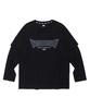 BUNKERBUSTER Sleeve Layered Logo T-Shirt Black (Mo3Tu651-076)