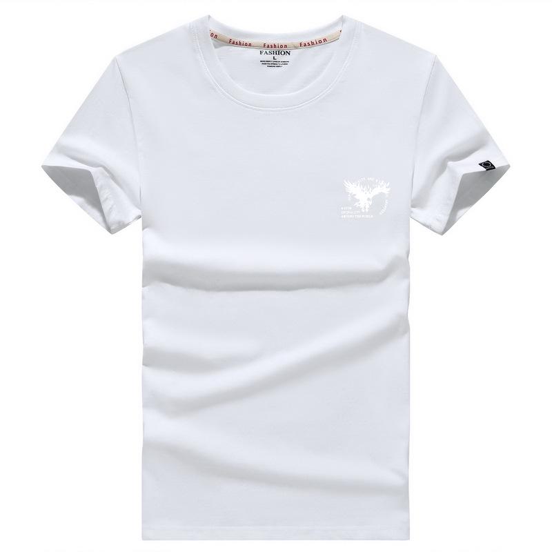 Мужская хлопковая футболка. Размеры S-5XL