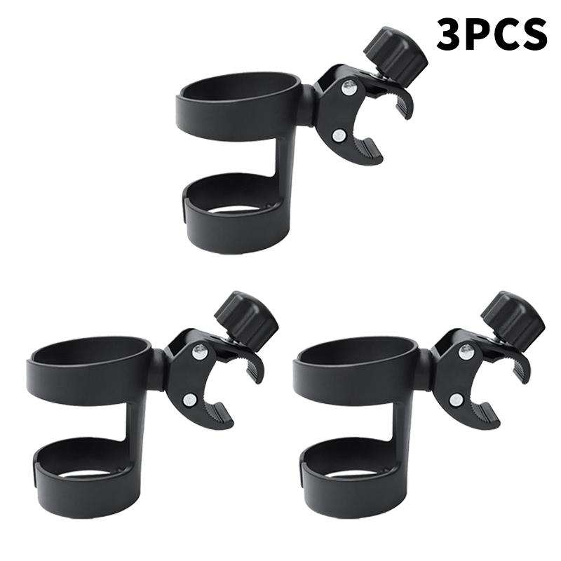 Universal Stroller Cup Holder for Baby Stroller and Bike Adjustable Water Bottle Secure Holder
