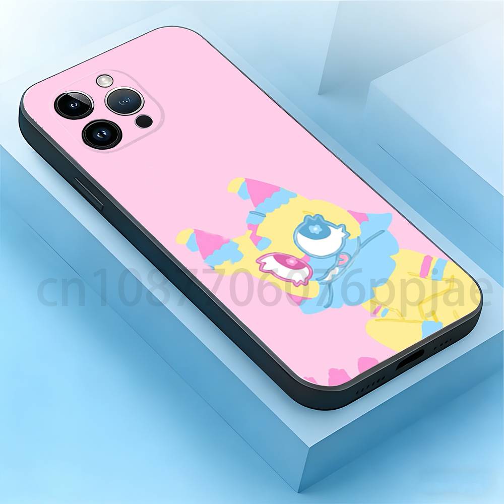 Чехол для телефона с аниме Y-Yatta для iPhone 17,16,15,14,13,12,11,XR,Pro,Max,Plus,mini, Силиконовый черный чехол