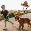 Adjustable Dog Costume Top Hat Non-woven Pet Sun Hats Pet Dog Hat Cat Headwear For Dogs Puppy Cats
