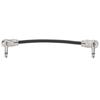 Guitar Patch Cable Low Noise Right Angle Effect 6.35mm Pedal Wire Instrument Accessory
