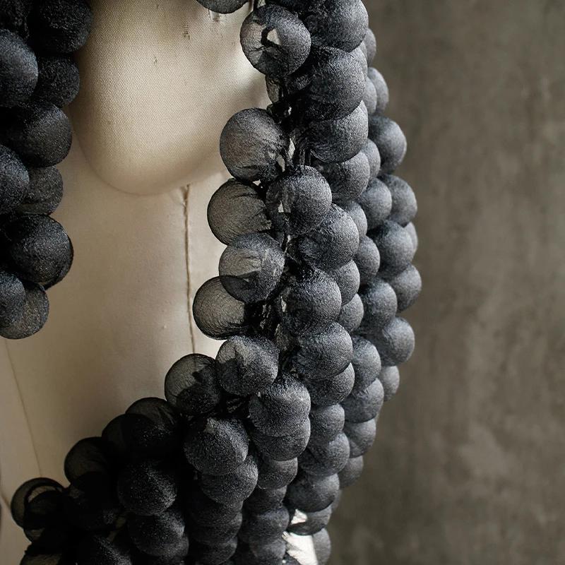 85x16 см Ткань из пузырчатой пряжи с термофиксацией Прозрачная 3D-кружевная ткань для модных дизайнеров DIY Шитье Свадебное платье Одежда Принадлежности