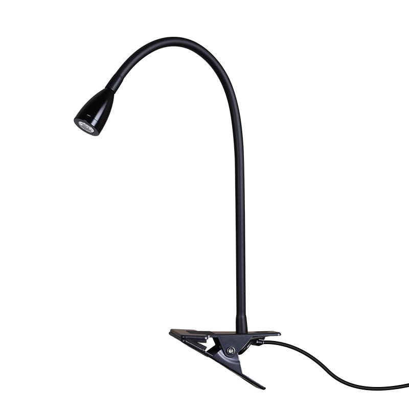 Eye-Care LED Clip on Lamp, Adjustable Reading Desk Lamp, Clip Light for Student Dormitory Bedside Study Working Lighting
