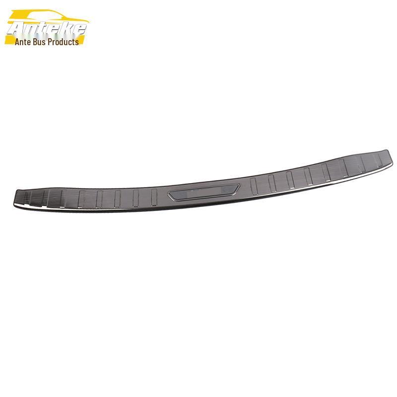 MKX Rear Guard Plate Sequins - Stainless Steel Tailgate Trunk Protection Pedal Decorative Sticker Accessory