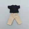 Cute Fashion Doll Pants Mini Denim Trousers for 1/11 OB11/Obitsu11Dolls/1/12Bjd Doll