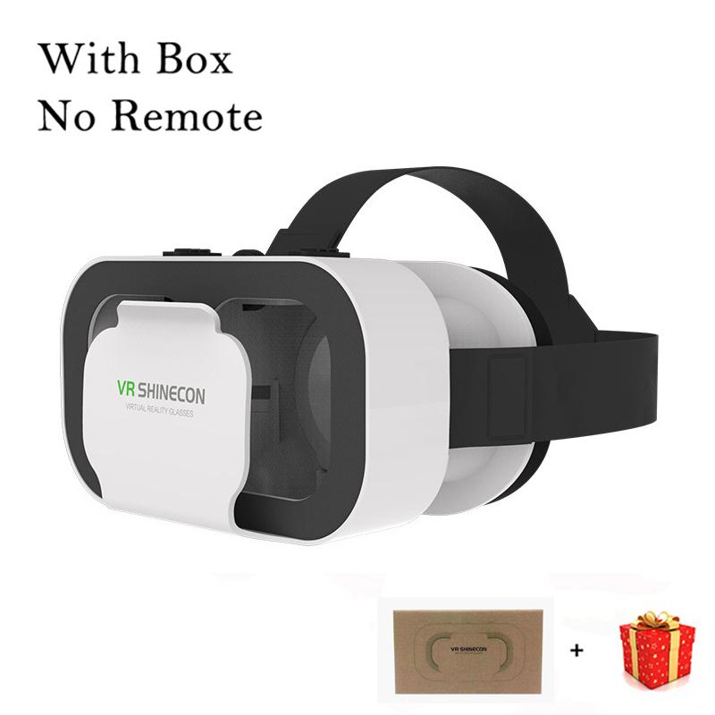 Очки виртуальной реальности Shinecon Viar VR Шлем 3D Устройство Очки Линзы Для Смартфона Умного Телефона Игра Мобильный Набор 5
