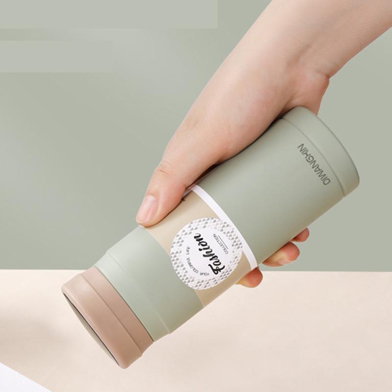 Интеллектуальный светодиодный дисплей температуры Мини-прекрасная изолированная чашка для воды из нержавеющей стали