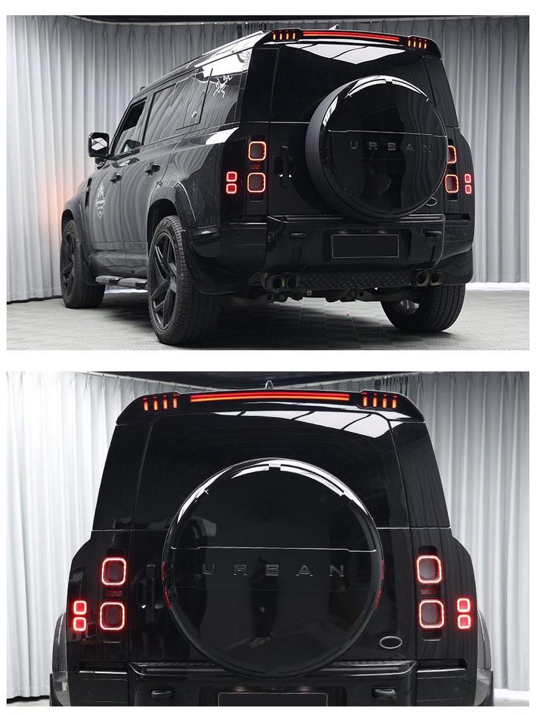 Совместимый городской чехол для запасного колеса для Land Rover Defender 90/110/130