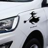 Modern Minimalist Pvc Halloween Witch Car Sticker Wall Decor For Living Room