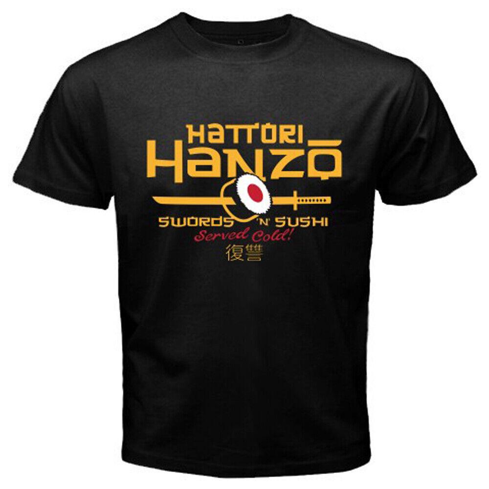 Hattori Hanzo Swords 'n Sushi Black T-Shirt