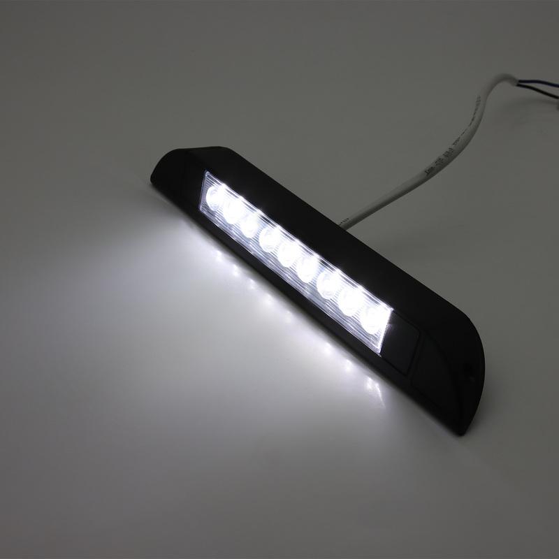 1pc Porch Light for RV Caravan Interior Wall Lamps Trailer Exterior Lamp 9 LED Awning Lamp Outdoor Camping Light Equipment