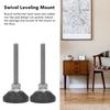 2pcs Adjustable Furniture Leveling Feet Swivel Swivel Leveling Feet  Furniture Leveling