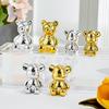 Cartoon Rabbit Bear Car Interior Decoration Center Console Decor Personality Room Table Desk Home Office Miniature Figurines