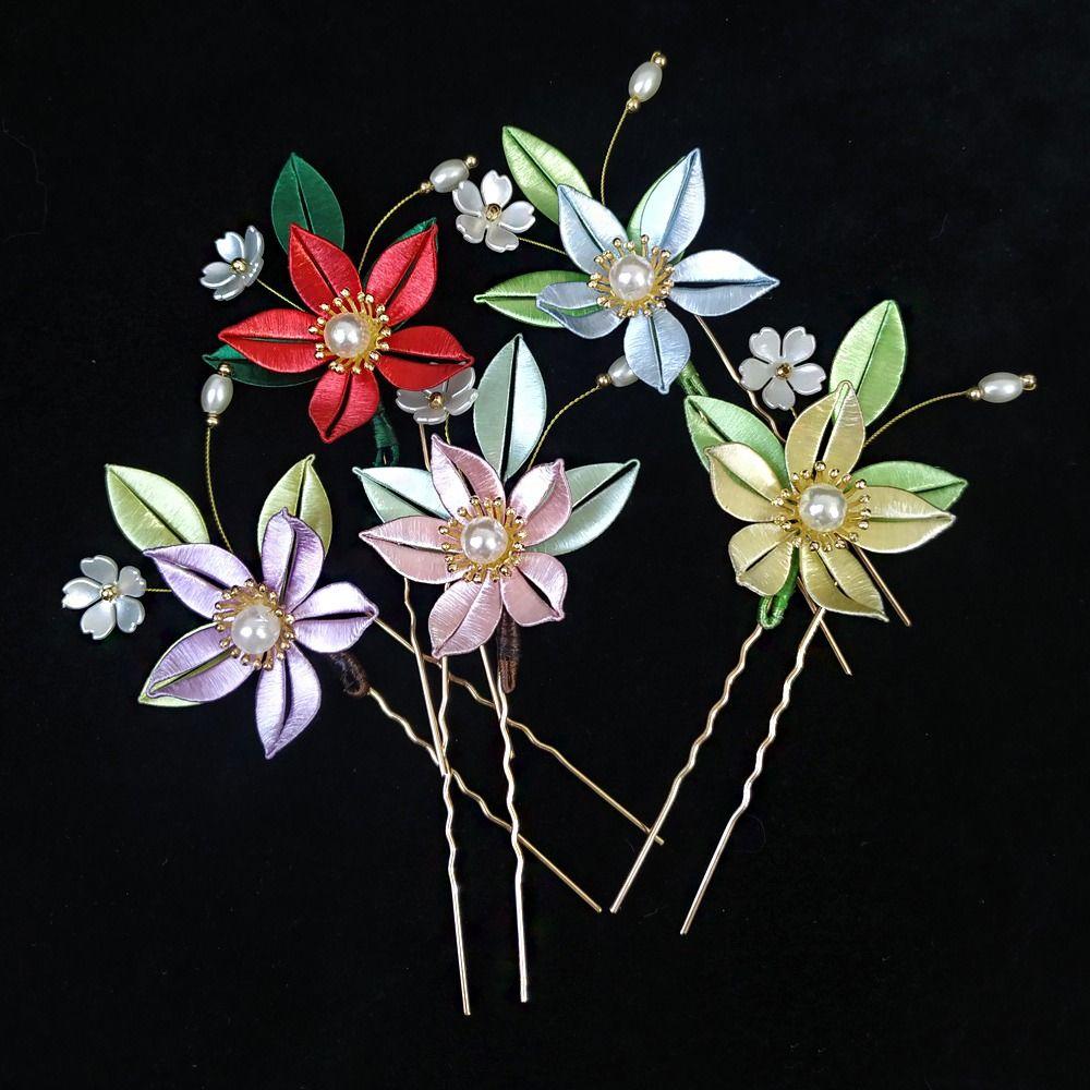 Pearl Chinese Style U-shaped Hair Stick U Shape Hanfu Headwear  Cheongsam Accessories