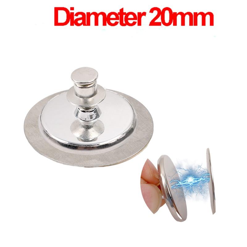 Magnetic Curtain Button Clips Nail Free Detach Curtain Magnet Buckles Prevent Light Window Screen Close Home Decor Accessories