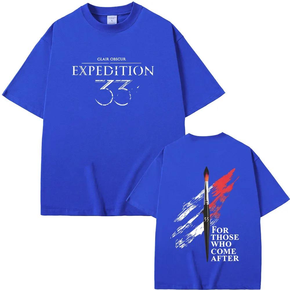 Clair Obscur Expedition 33 For Those Who Come After Graphic Tee RPG Merch Dark Fantasy Vintage Unisex Women And Unisex Tshirts