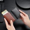 Men's Anti-Theft Magnetic Aluminum Card Holder Wallet
