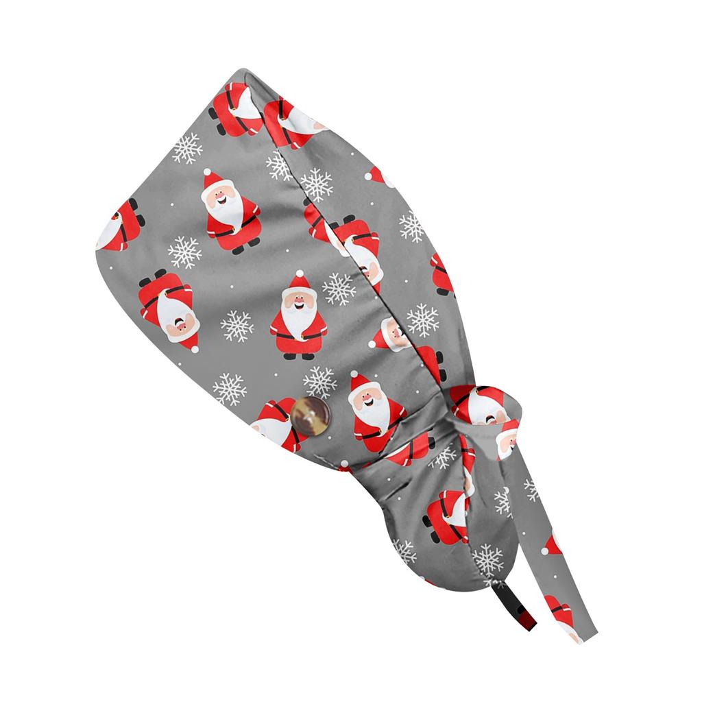 Модная рождественская рабочая кепка с принтом, повседневная женская кепка с хвостиком, кепка с повязкой, кепка Baotou