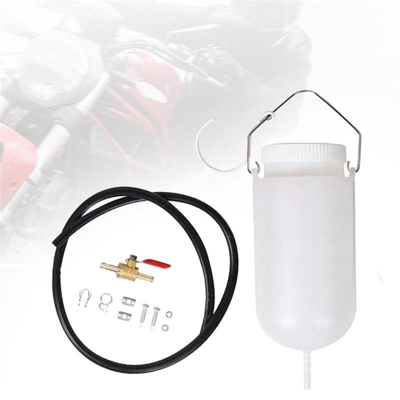 Manual Brake Fluid Bleeder Exchange 1L Fluid Extractor Motorcycle Tools Fuel Storage Pump Replacement For Motorcycles