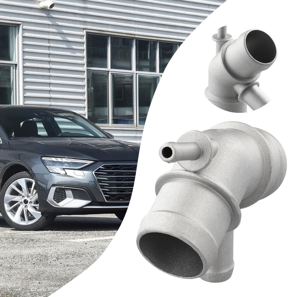 Spare Connector Supply 1J0121087C Aluminium Connector Coolant For A3 Seat Skoda Replace High Quality Brand New