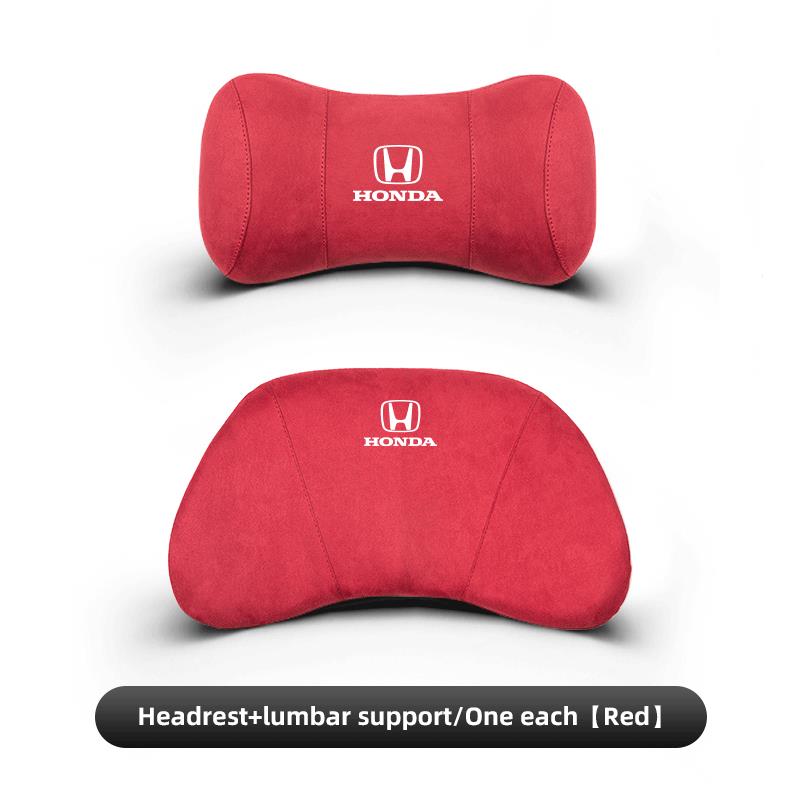 WDM2 Car Neck Protection Pillow Headrest Lumbar Support For Honda Civic Fit Jazz Accord Pilot CRV Odyssey Passport City Shuttle HRV