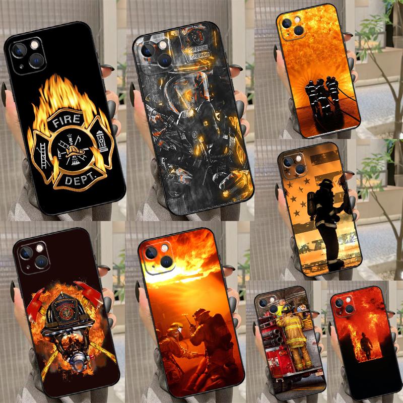 Firefighter Fire Fireman For Huawei Nova 11 Pro 9 10 SE 7i 8i 11i 12i Y73 Y72 Y61 Y91 Y90 Y70 Y60 P30 P40 Lite Case