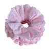 Hollows Laces Hair Tie Big Flower Lolitas Hair Rope Lace Scrunchies Hair Rope for Women and Girls