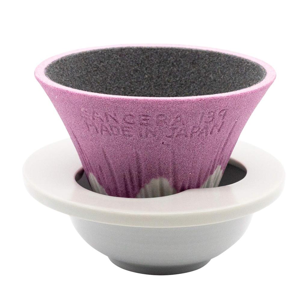 COFIL Fuji Cerafilter with Filter Server and Saucer Pink