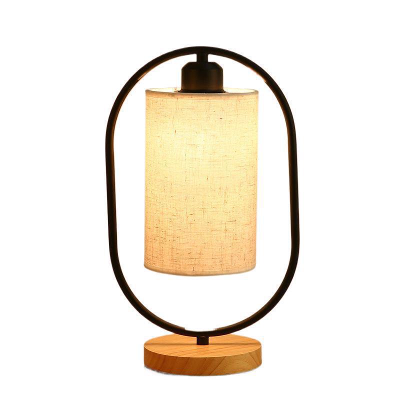 Современная минималистичная настольная лампа в китайском стиле для спальни, прикроватная, для чайной комнаты или кабинета - Каллиграфия и поэзия Сделай сам