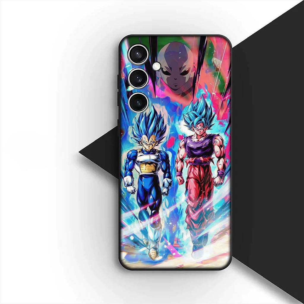 Vegeta Dragons Gokus Balls Super Cover for Samsung Galaxy S22 S21 S20 FE Ultra Plus A07 A15 A16 A17 A25 A37 A57 + Phone Case