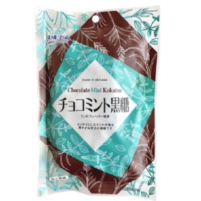 Okinawa Bussan Enterprise Association Окинава Такарадзима шоколад мята коричневый сахар 90г Шоколад