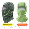 Winter Temperature Sensitive Color Changing Cycling Thermal Balaclava Windproof Face Mask Fleece Hood Motor Ski Bike Headgear