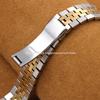 Stainless Steel Watch Strap for Rolex 20mm for Water Ghost Wrist Band Curved End Silver Gold Bracelet Men Women Sport Watch Band