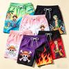 Горячая Распродажа Шорты для Пляжа с Принтом Luffy Zoro из One Piece Мужские Летние Быстросохнущие Высококачественные Модные Унисекс Board Shorts с Аниме Принтом Спортивные