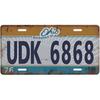 License Plate USA Retro Car Metal License Plate Novelty Wall Decoration Auto License Plate Signs Front Cover Garage Cafe Pub Bar