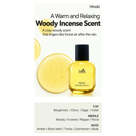 LADOR Perfumed Hair Oil Moisturizing & Nourishing Fragrance Hair Treatment 80ml / 2.70 fl.oz. – 5 Types
