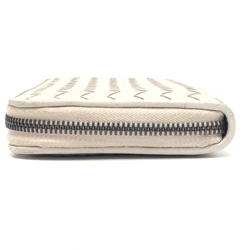 BOTTEGA VENETA 114076 Intrecciato Long wallet Zip Around Long Wallet