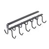 Perforation-free Household Kitchen Cup Rack Storage Rack Water Cup Rack Cabinet Hanger Hanging Hook Organizer Storage Rack