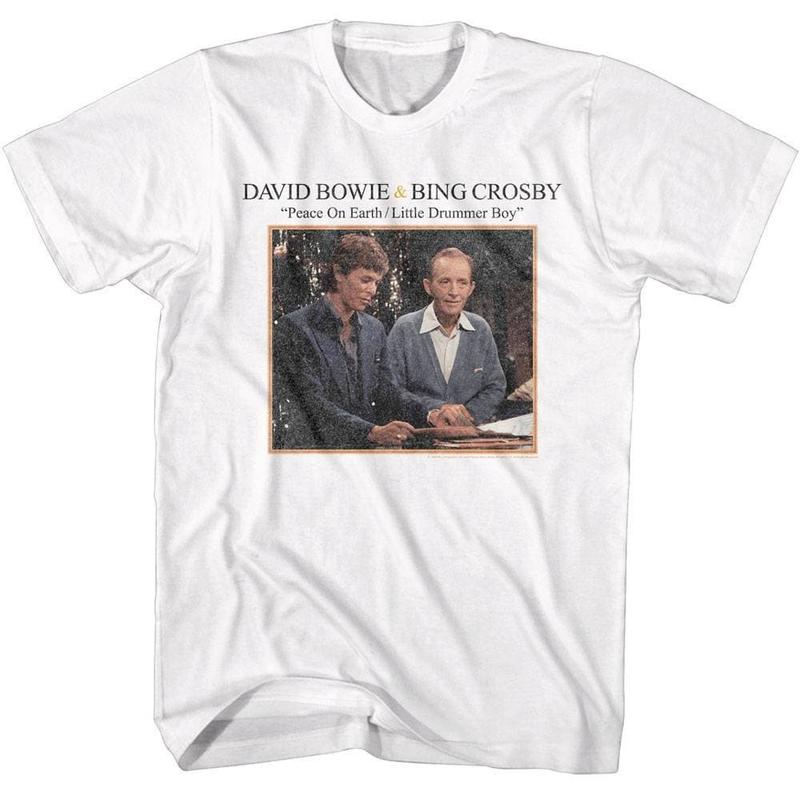 Bing Crosby & David Bowie Peace on Earth Unisex T-Shirt