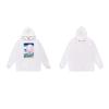 Mens Oversized Hooded Sweatshirt With Cartoon Ape Head Print Cotton Fleece Pullover Winter Casual Wear