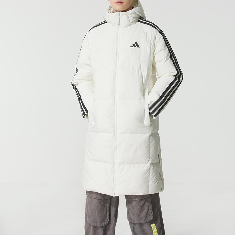 adidas 3 полоски L ПУХОВИК Мужской Белый KC2497