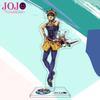 Jojos Bizarre Adventure Stand Model Plate Stone Ocean Series Jolyne Cujoh Weather Report Figure Acrylic Stands Holder Desk