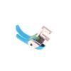 1Pc Non Stick Bottom Plastic Roller Presser Foot Straight Stitch For Household/Domestic Old Pedal Sewing Machine Gear Wheel Feet