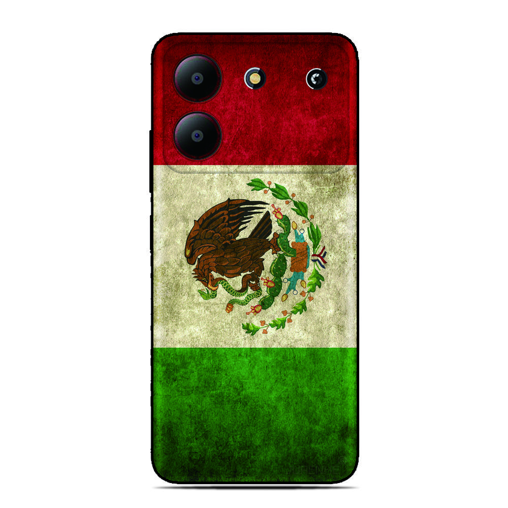Mexico Flag Phone Case For Blackview Wave 9C 8C 6C Shark 9 Color 8 Oscal C80 C70 C60 C30 C20 Pro Flat 2 1C 2C Tiger 13 12 Cover