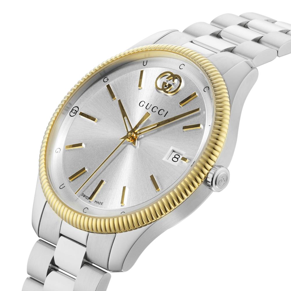 Gucci YA1264233 G-Timeless Серебристый циферблат Унисекс Часы